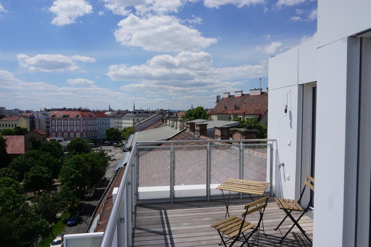 Апартаменты Augartenblick Penthauscombo 15/16 - Blick Zum Riesenrad Вена Экстерьер фото