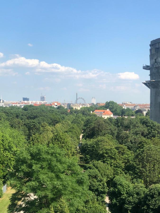 Апартаменты Augartenblick Penthauscombo 15/16 - Blick Zum Riesenrad Вена Экстерьер фото