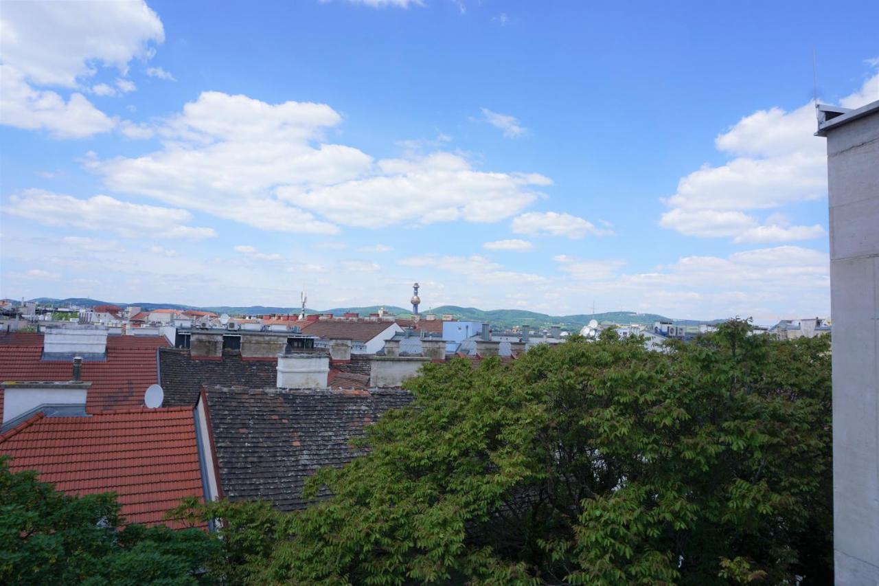 Апартаменты Augartenblick Penthauscombo 15/16 - Blick Zum Riesenrad Вена Экстерьер фото