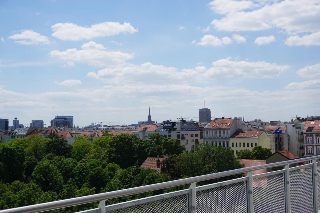 Апартаменты Augartenblick Penthauscombo 15/16 - Blick Zum Riesenrad Вена Экстерьер фото