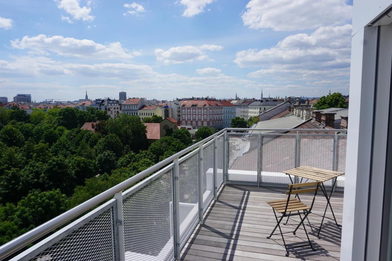 Апартаменты Augartenblick Penthauscombo 15/16 - Blick Zum Riesenrad Вена Экстерьер фото