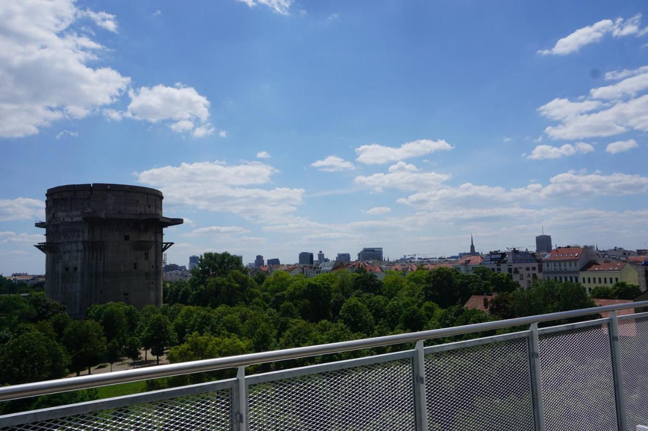 Апартаменты Augartenblick Penthauscombo 15/16 - Blick Zum Riesenrad Вена Экстерьер фото