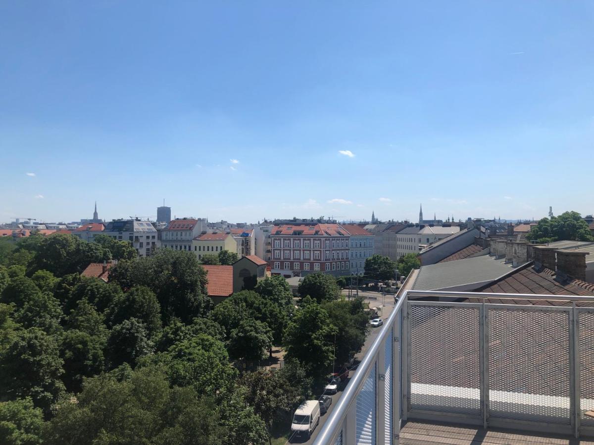 Апартаменты Augartenblick Penthauscombo 15/16 - Blick Zum Riesenrad Вена Экстерьер фото