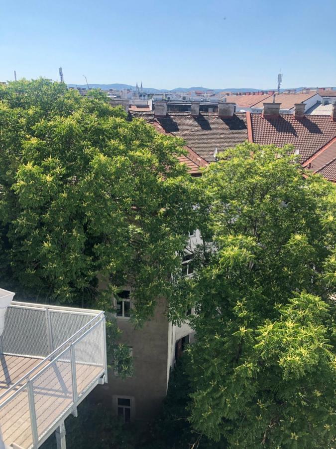 Апартаменты Augartenblick Penthauscombo 15/16 - Blick Zum Riesenrad Вена Экстерьер фото
